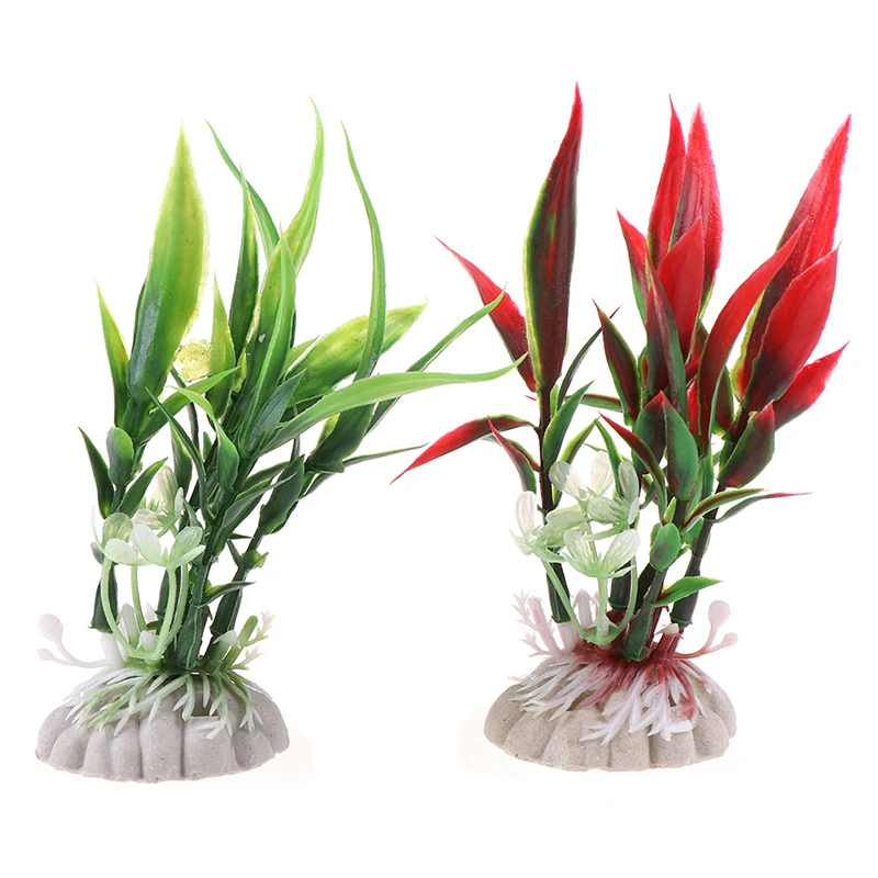 

Doll House Artificial Simulation Plants Aquarium Decor Water Weeds Ornament Plant Fish Tank Aquarium Grass Landscape