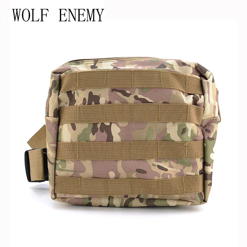 Армейская Военная Molle тактическая дампа капля ноги панель Утилита сумка для пейнтбола страйкбол хранения журнал камуфляж поясная сумка - Цвет: MC