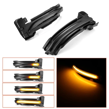 

2pcs Dynamic Turn Signal Light LED Side Mirror Sequential Indicator Blinker For Ford Focus 4 MK4 2017 2018 2019 2020