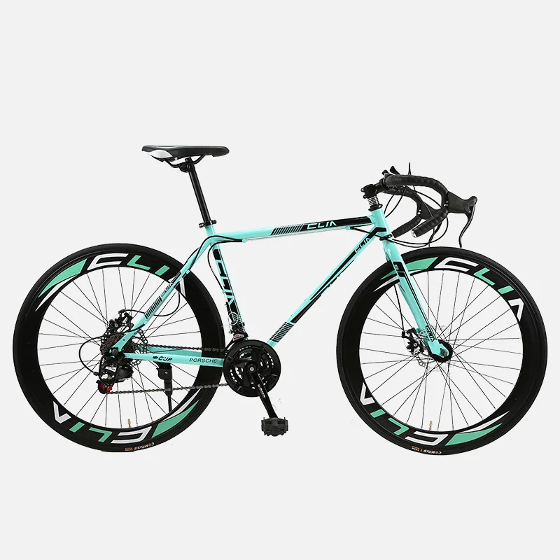 Road Bike Fixed Gear Bicycle Men And Women Speed Bender Racing Disc Brake Bicycle 26 Inch 60 Knife Adult Student Racing