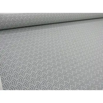 

PRINTED CANVAS Ref. GRAY KIMONO footage 2,45 MTS x width 2,80 m
