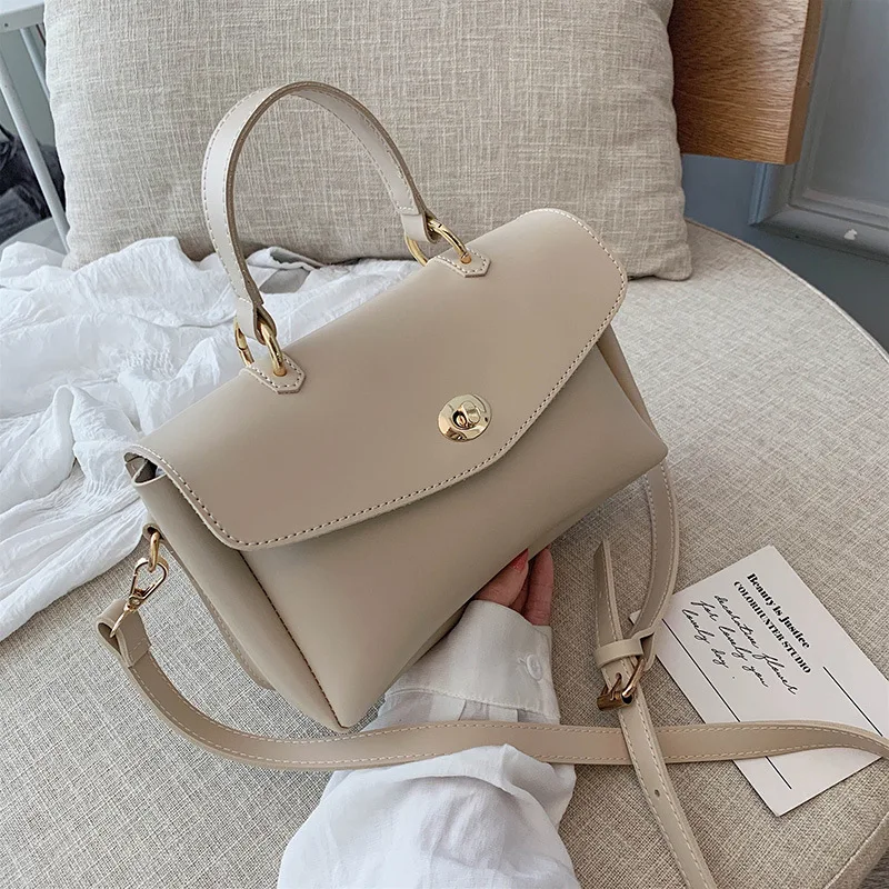 

Korean version of small bag women 2019 new fashion simple portable small square bag ladies shoulder bag
