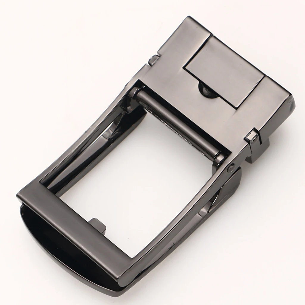 Durable Metal Alloy Ratchet Belt Buckle, Automatic Slide Buckle Replacement for Belt Strap 3.5cm