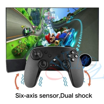 

For NS Switch Pro gamepad For Splatoon2 Bluetooth Wireless Gamepad Remote Controller Joypad for Nintend Switch Console