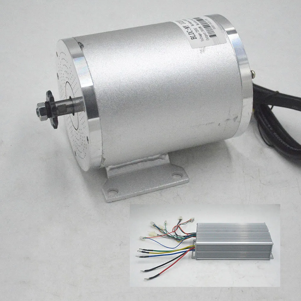 Elétrico e Bicicleta Motor da Motocicleta Kit com Controlador sem Escova para Scooter Bldc Motor E-carro Parte 72 v 3000 w