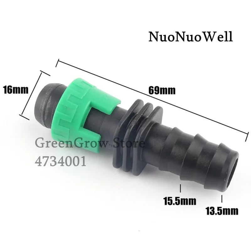 Weibliche 3/4 zu 16mm schlauch Barb stecker 1/2 zu 3/4 Weibliche gewinde  ende kappe barb wasserhahn schlauch anschluss 20 stücke - AliExpress