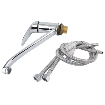 

JOMOO Bathroom Kitchen Modern Lead-free Taps Chrome Plated Single Handle Basin Rotate Cool Warm Water Mixer Faucet With Hoses
