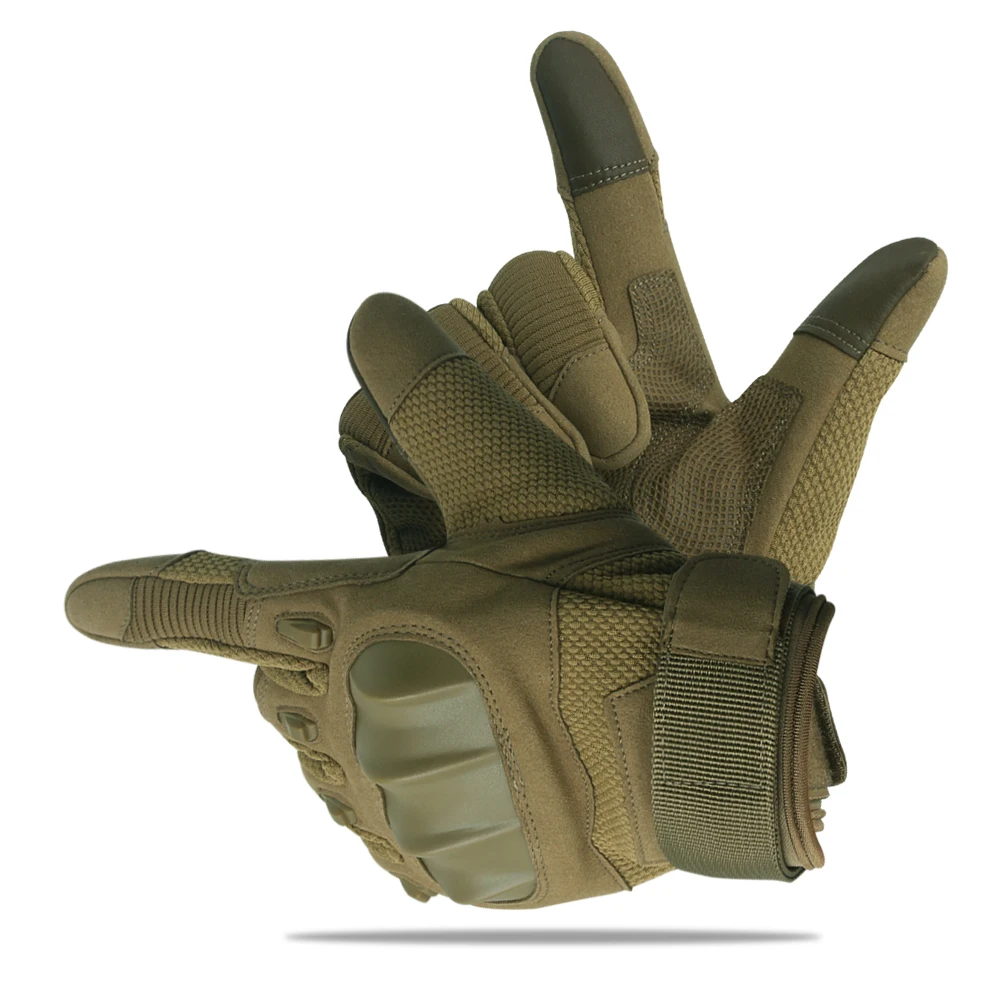 Полный палец сенсорный экран с твердыми костяшками кожаные зимние мотоциклетные перчатки мото байкерские перчатки для верховой езды Защитное снаряжение для мужчин и женщин