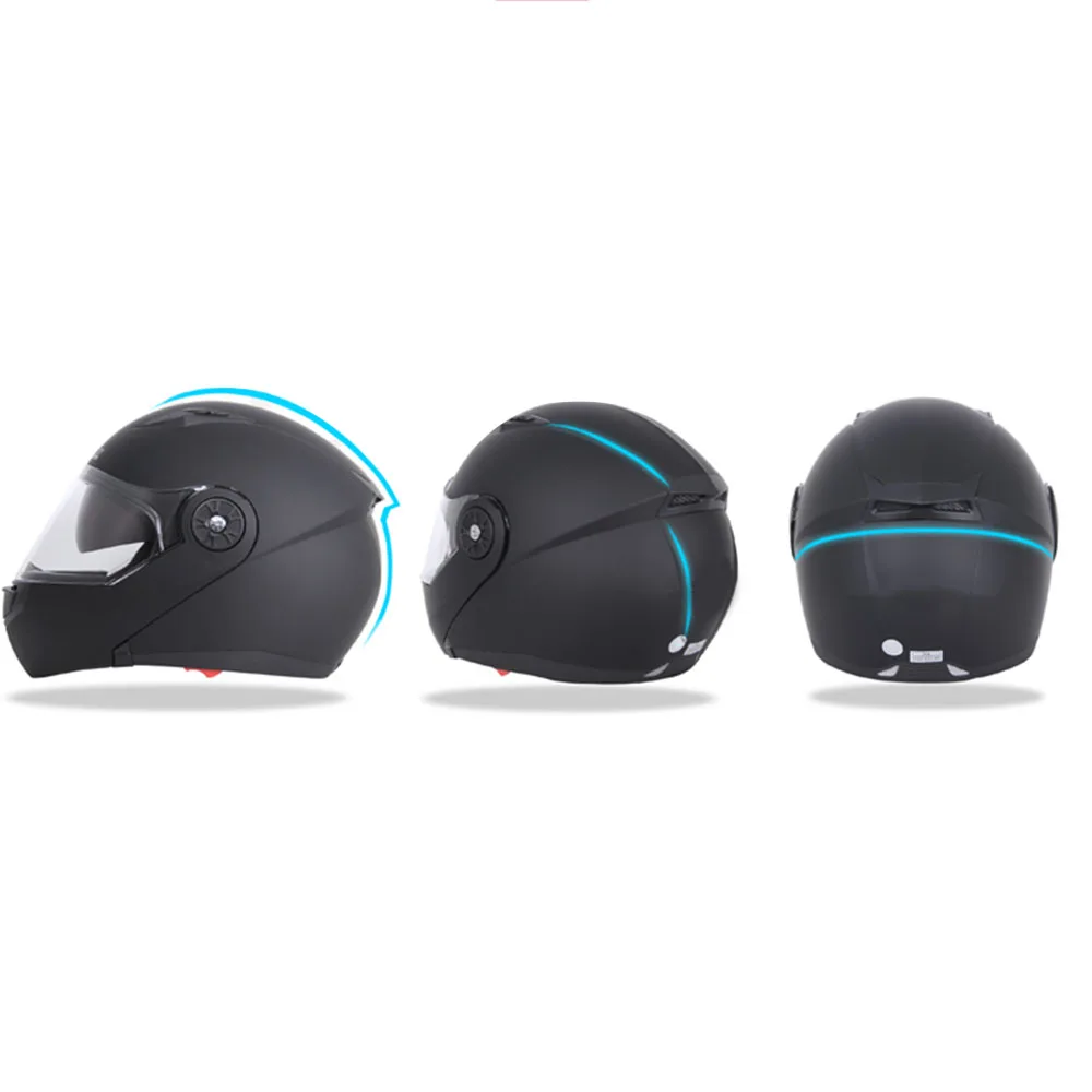 Откидной мотоциклетный шлем мотоциклетный модульный двойной объектив полный уход за кожей лица Мотокросс Мото шлем с двойным козырьком Мото шлем Спорт на открытом воздухе