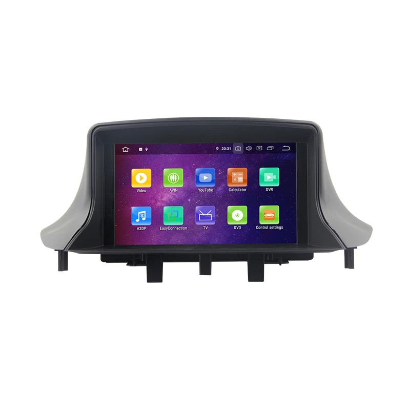 Eunavi Android 9 автомобильный Радио Мультимедиа Стерео для Renault Megane 3 Fluence 2009- gps навигация TDA7851 4 г 64 г Wi-Fi головного устройства