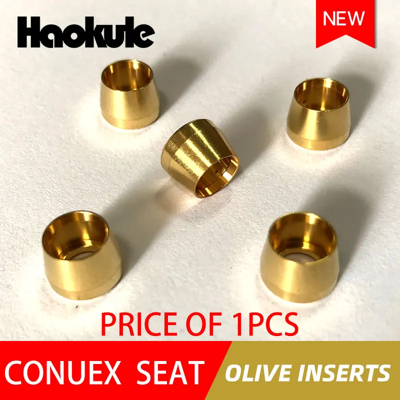 Haokule CONUEX SEAT оливковые вставки AN3/3AN AN4/4AN Hose End M10 * 1 0 тефлоновый шланг из ПТФЭ
