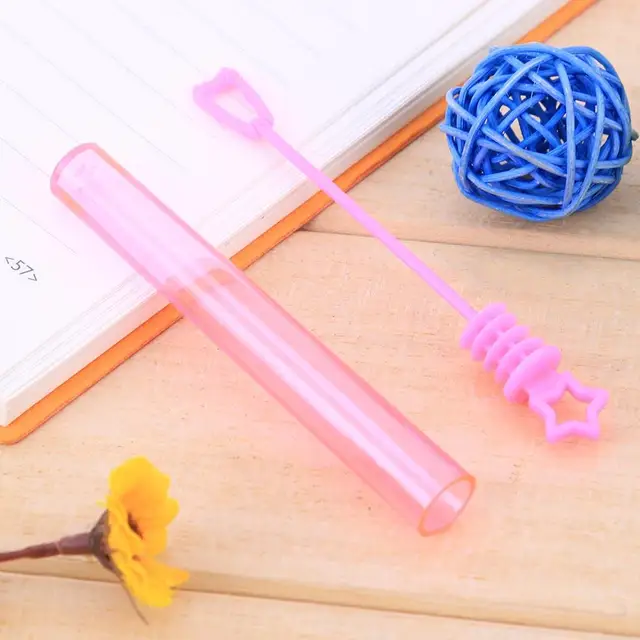 6pcs/lot Star Heart Empty Bubble Soap Bottles Wedding Birthday Party Decoration Children's Toy Bubbles Maker Kids Outdoor Bubble 3