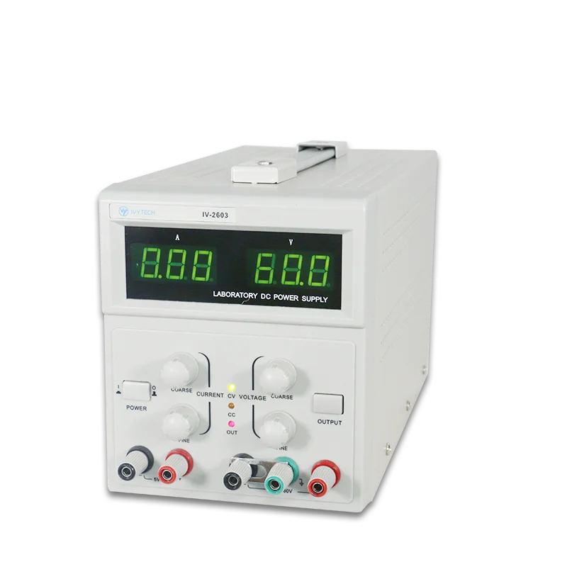  Adjustable Linear DC Power Supply Single Channel 60V 3A IV2603