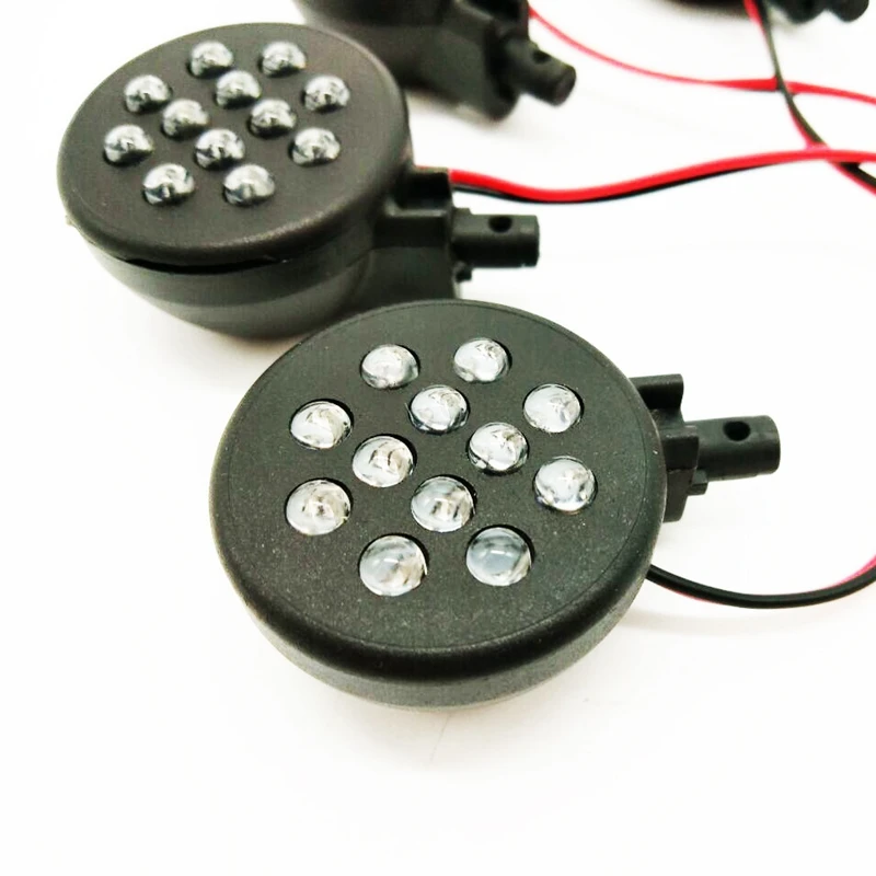 4 LED Lights Receiver Kit Plastic Shell Lotus Headlights for 1/5 HPI BAJA Rovan King Motor 5B RC Car Parts Accessories rc car parts go kart parts