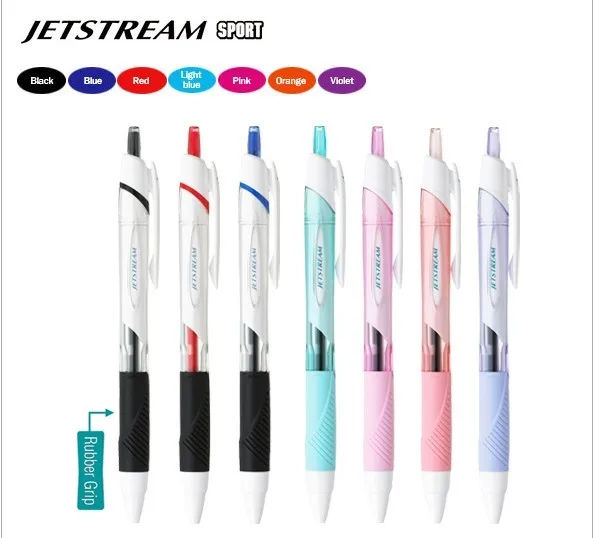 Шариковая ручка Uni ball JETSTREAM 1 шт. гладкая масляная 0 5 мм японские