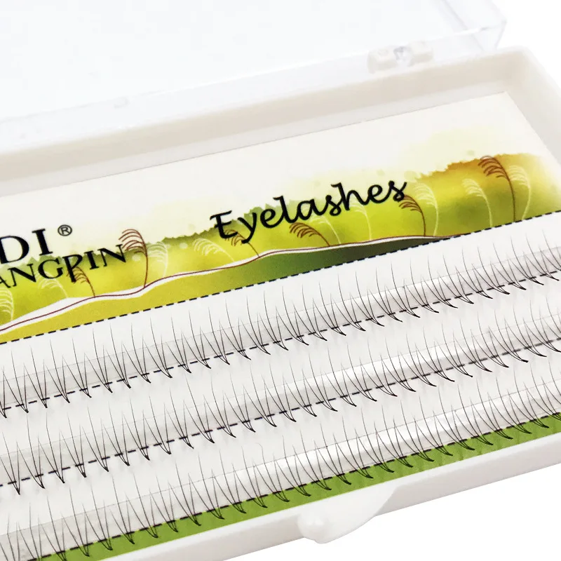 Shidi премьер ресницы для наращивания 3 корня цветок волос поперечной границы поставки товаров красивые ресницы 8 мм/10 мм/12 Размер
