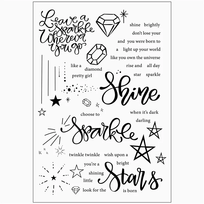 Dutch Letter Cartoon Pattern Scrapbooking Alphabet Stamp Embossing Craft Making Silicone Transparent Stamps | Дом и сад