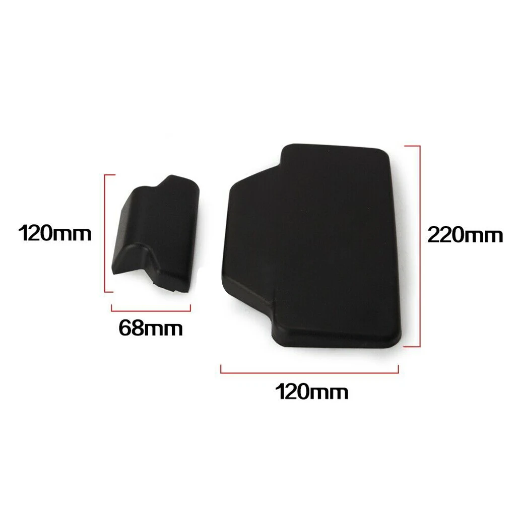 Universal Motorcycle Leather Rear Sissy Bar Backrest Cushion Pad - For BMW R1200GS Adventure F700GS F650GS Easy Installation