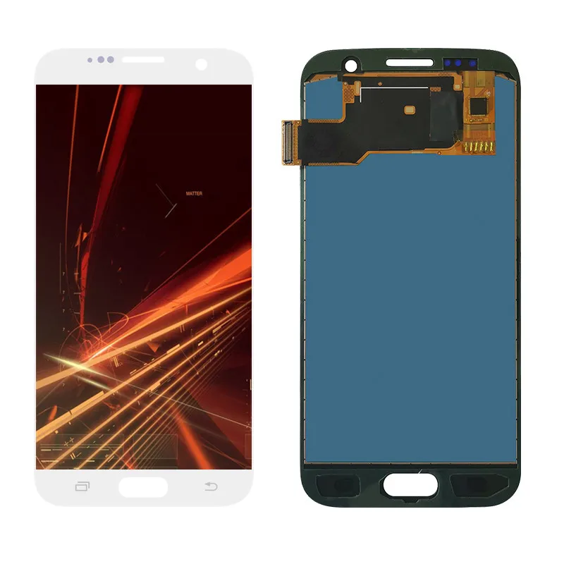 ЖК дисплей для samsung S7 + сенсорный экран дигитайзер запчасти в сборе Galaxy G930 G930A G930F