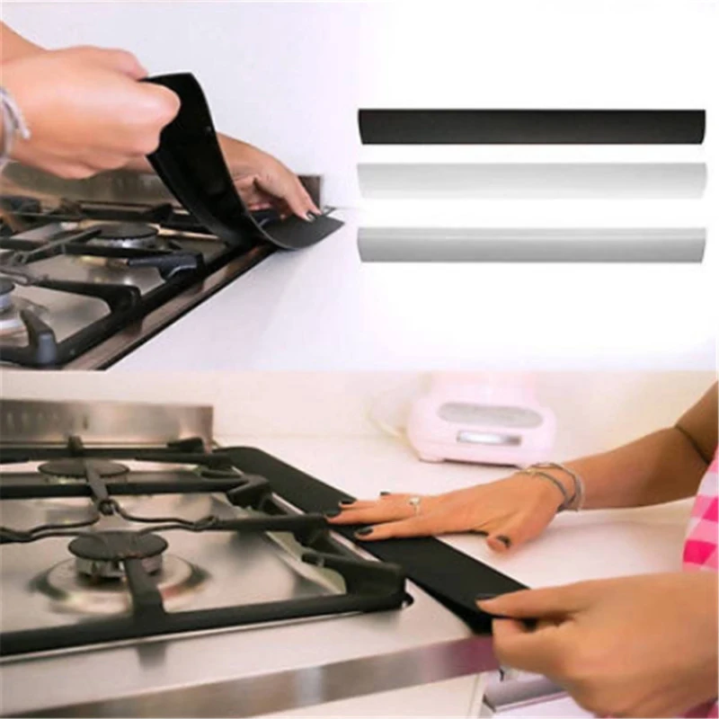 2" силиконовая кухонная плита счетчик крышка зазора печь защита разлива шва наполнитель легко разбирать и чистить