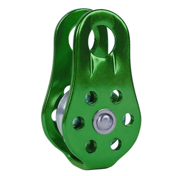 

Outdoor Travel Climbing Rope Pulley 26Kn Fixed Pulley Mountain Adventure Crossing Pulley Climbing Climbing Downhill Rescue Equ#8