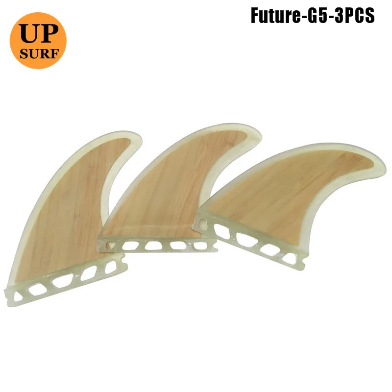 Surf fin Barbatana Futures Fin G5 Bamboo размер М стекловолокно Fin Surfboard Future tri набор ласт