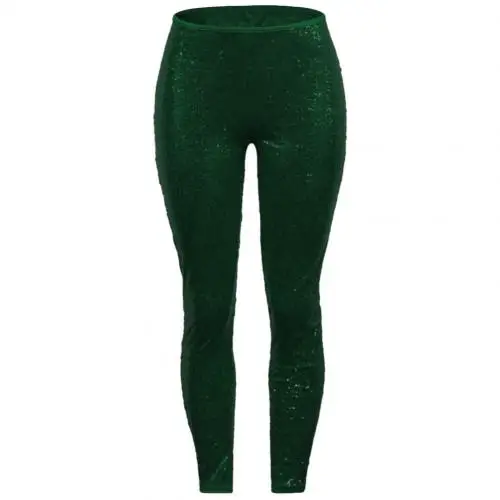 Green Зимние женские брюки из искусственной кожи, женские сексуальные эластичные Стрейчевые узкие брюки из искусственной кожи, женские плотные брюки - Цвет: Green
