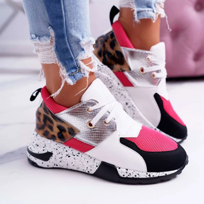 leopard casual shoes