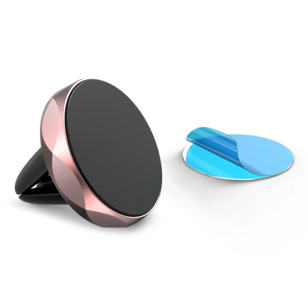 Автомобильный держатель для телефона, магнитный держатель для приборной панели, подставка для телефона, держатель для IPhone, samsung S8, huawei, Гравитационный держатель - Цвет: Rose No Rotatable