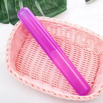 

Travel Portable Toothbrush Box Plastic Toothbrush Set Hygienic Toothbrush Cartridge Antibacterial Hygiene