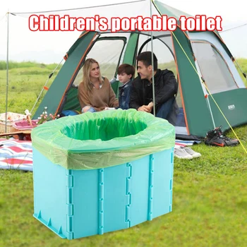 

Newly Children Travel Potty Toilet Training Seat Trainer Portable Foldable Potty for Kids Toddler