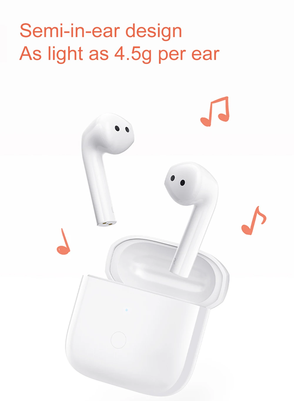 2021 Newest Xiaomi Redmi Buds 3 Earphones Bluetooth TWS Wireless Earbuds 5.2 Earphones Noise Canceling IP54 waterproof headphone sleep headphones