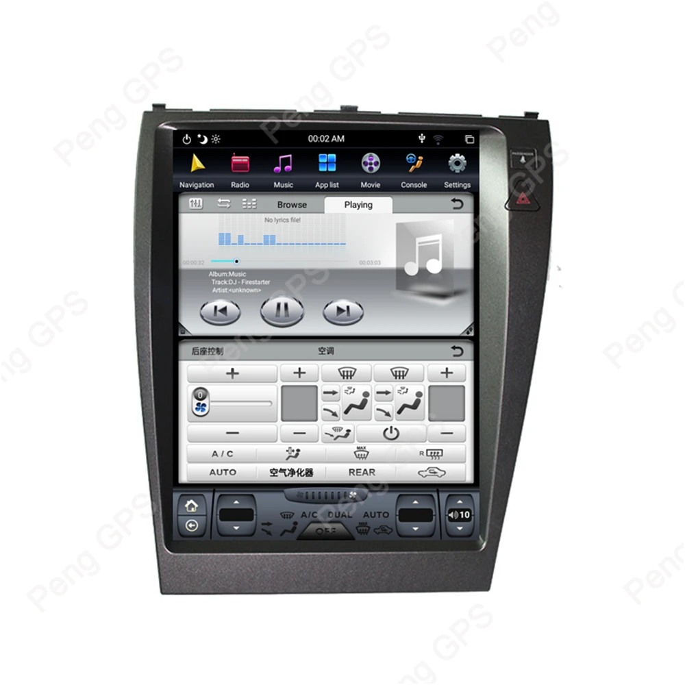 Excellent 4+64G Android 8.1 Vertical Screen GPS Navigation for Lexus ES ES240 ES350 2006-2012 Car Stereo Audio Player 1920*1080 6Core Unit 10