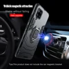 KEYSION Shockproof Armor Case for Samsung A12 A42 A32 5G Ring Stand Bumper Silicone Phone Back Cover for Galaxy A02S M01 Core ► Photo 2/6