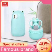 Детские ножницы для ногтей, великолепный триммер, наборы, безопасный уход за ногтями, ножницы для ногтей, набор для ногтей, уход за новорожденным ребенком, чистящие средства