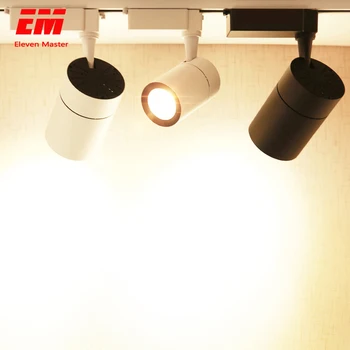 

COB 20W 30W Led Track light aluminum Rail Track lighting Spot Rail Spotlights Replace Lamps AC220V ZGD0003