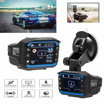 

VG3 3 in1 Anti-radar laser speed detector car DVR Russia special GPS + RD + DVR fixed mobile speed measurement with GPS driving