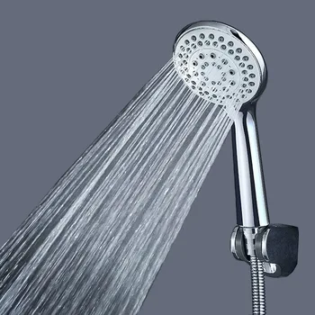 

Handheld Sprinkler Shower Nozzle Supercharge Multi-functional Five-Speed Water Extractor ABS Water-Saving Shower Head Shower Han
