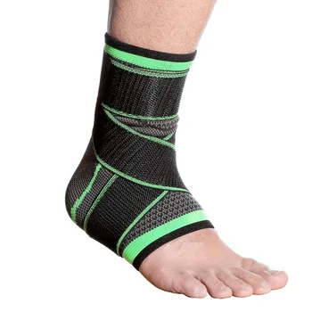 

Elastic Pressure Ankle Support Brace Pads Men Women Gym Sports Running Basketball Ankle Bandage Soccer Badminton Heel Protector