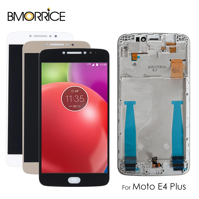 5 ''ЖК дисплей для Motorola Moto E4 Plus XT1772 XT1773 XT1765 XT1766 кодирующий преобразователь