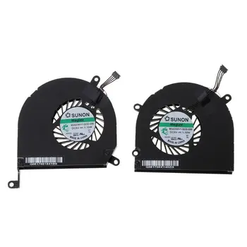 

1Pair A1286 Fan for Macbook Pro 15" A1286 Left and Right Side CPU GPU Cooling Fan 2009 2010 2011 Cooler Heatsink