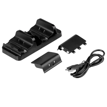 

Dual Charging Dock Station for XBOX ONE Controller Battery Pack Replacement Battery Charger Dock for XBOX ONE X/Slim/ONE Gamepad