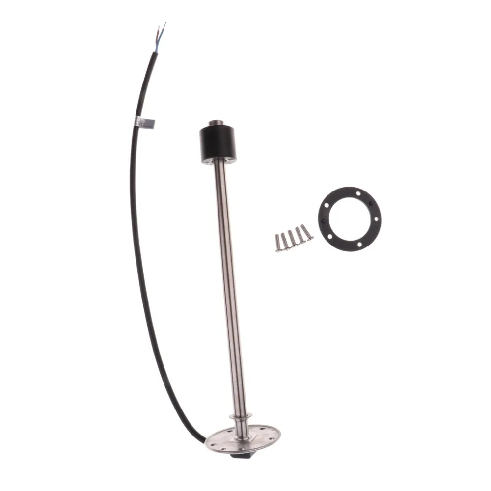 Sensor de Nível de Óleo Indicador de Nível de Combustível para o Barco Milímetros de Aço Carro Iate Marinho 240-33ohm Combustível Guages 100 300 400 500 Inoxidável 0190 Ohm 3 High Quality Automóveis e motos