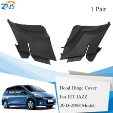 ZUK 2 шт. левый+ правый колпак двигателя шарнир крышки для HONDA FIT JAZZ 2005 2006 2007 2008 GD1 GD3 только для левостороннего привода автомобиля Стайлинг