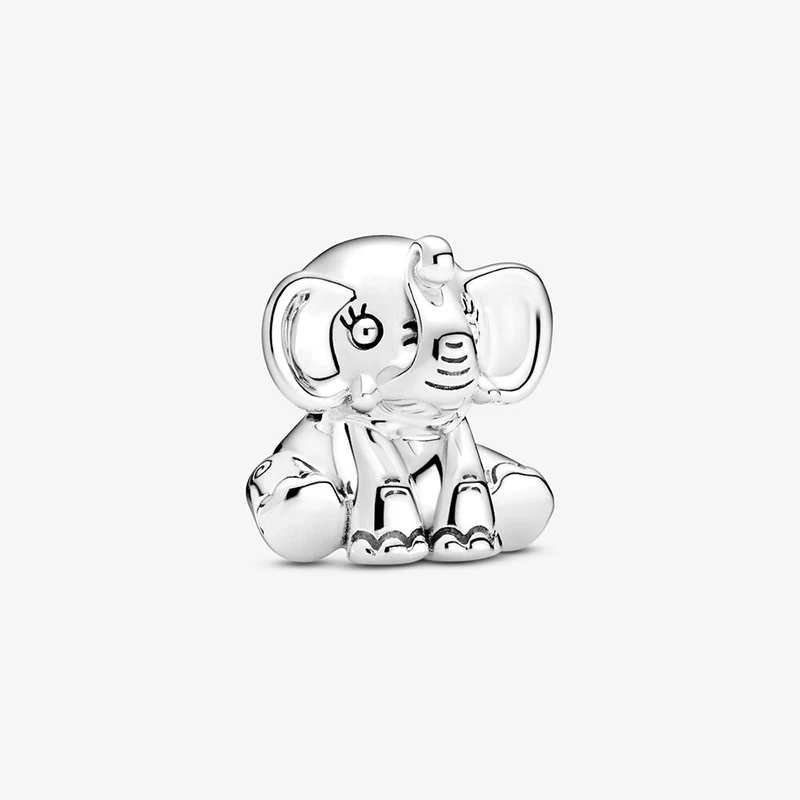 

New Arrival 2020 Autumn Ellie the Elephant Charm Beads Fit Original Pan Charm Bracelet Jewelry Gift