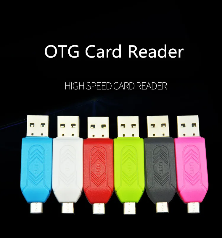Whosesale! 10 шт OTG кард-ридер высокоскоростной USB2.0 Micro SD/SDXC TF для компьютера |