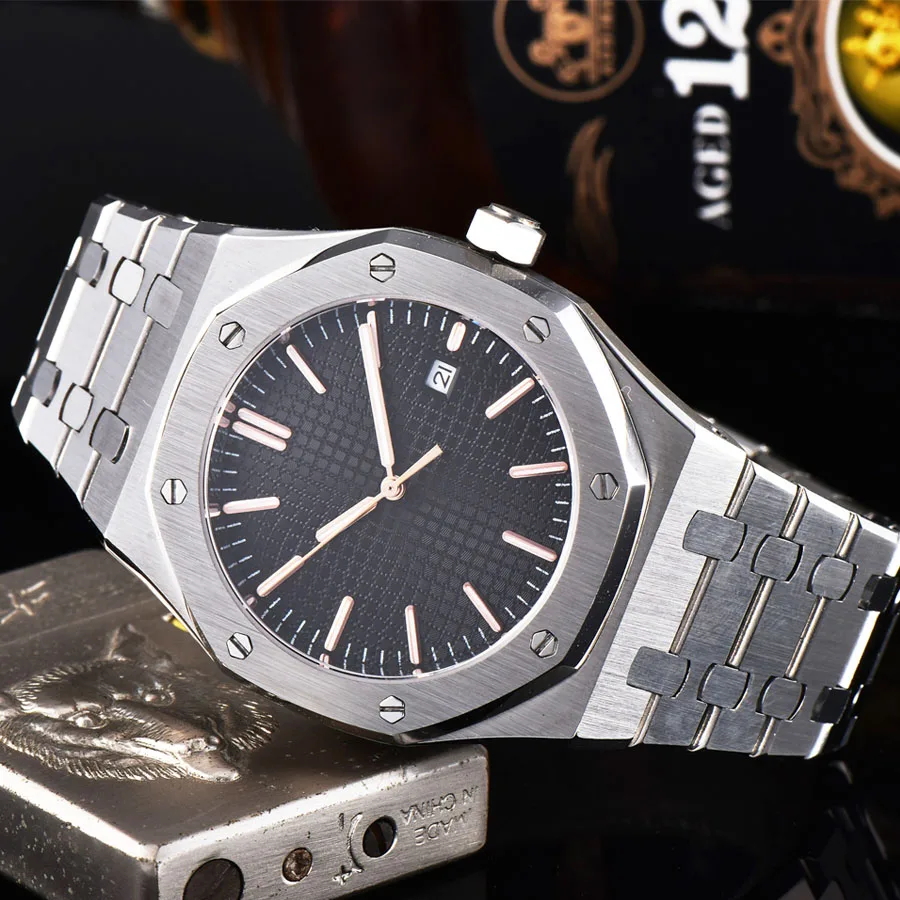 

automatic mechanical watch watch men date Luminous waterproof 316L Solid stainless steel 41MM LM4
