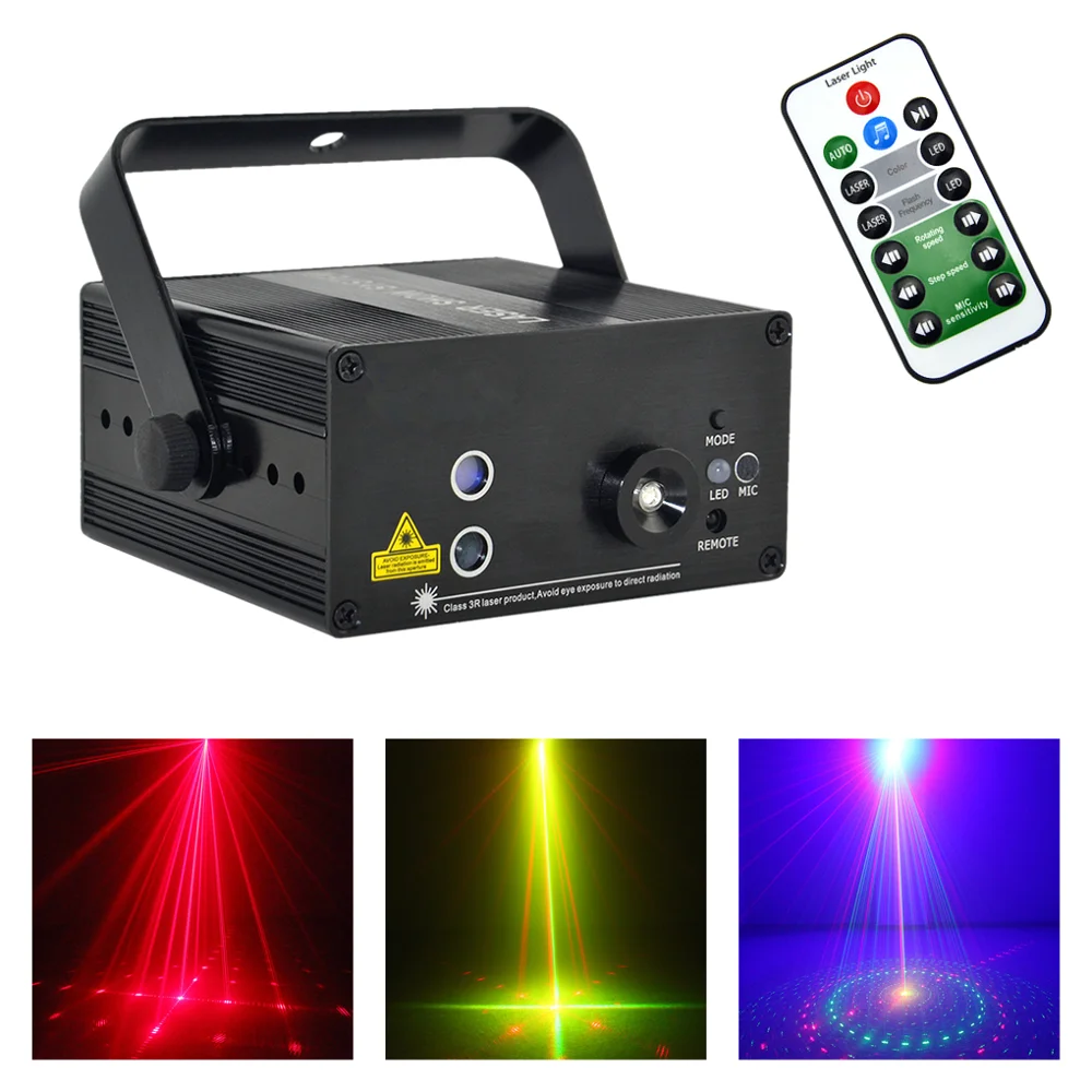 

Mini RG 9 Gobos Projector Lights Mixed 3W Blue LED Effect Home Party Show Stage Laser Lighting in UK Warehouse Fast Delivery