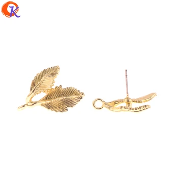 

Cordial Design 50Pcs 17*24MM Jewelry Accessories/Earring Stud/Leaf Shape/DIY Parts/Jewelry Making/Hand Made/Earring Findings