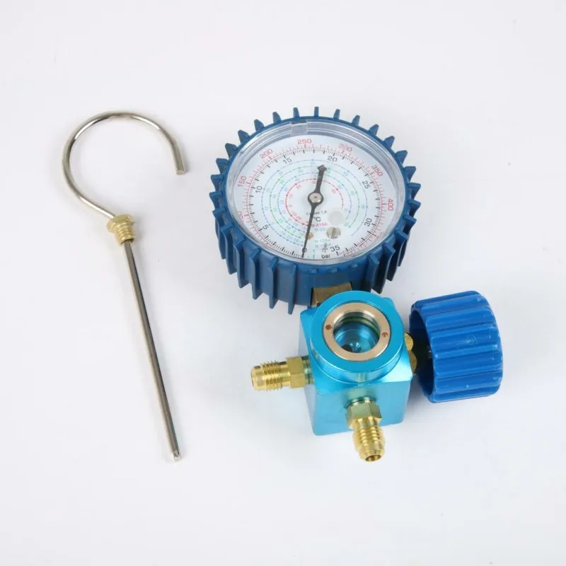 Датчик давления хладагента R410A R22 R134A манометр высокого/низкого 1/4 для